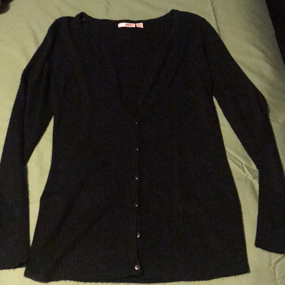 Button down sweater